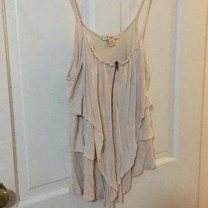 Beige tank top